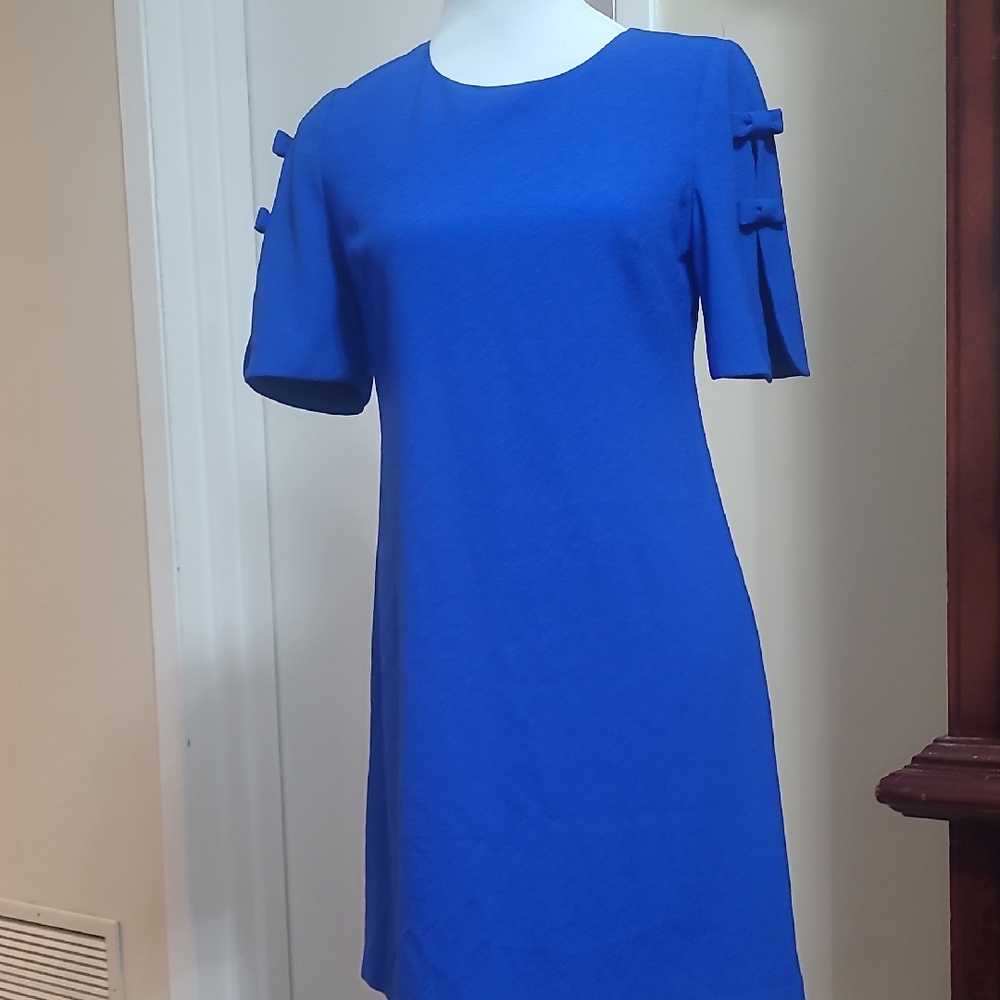 Vince Camuto Bright Blue Dress Beautiful Size 4